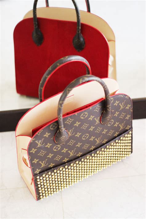 louis vuitton and louboutin.